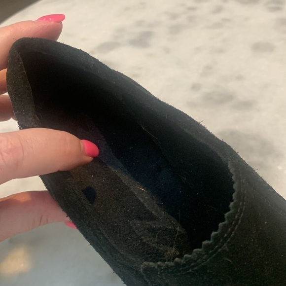 La Canadienne 💦WATERPROOF💦 Wedge Shoes Black 7.5 - Picture 10 of 10